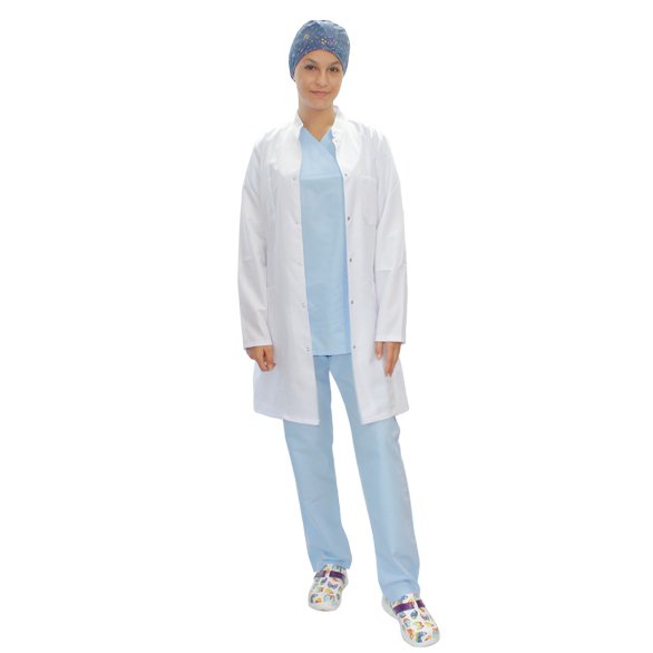 Kadın Hakim Yaka Doktor Önlüğü- Laboratuvar Önlüğü- Öğretmen Önlüğü