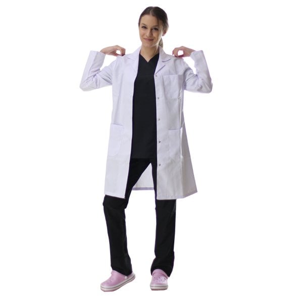 Kadın Doktor Önlüğü- Laboratuvar Önlüğü- Öğretmen Önlüğü