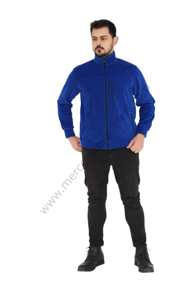 Saks mavi polar mont